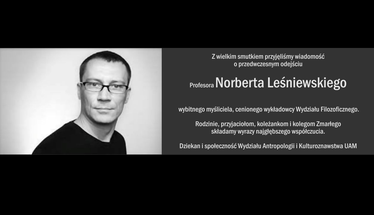 zmarł prof. Norbert Leśniewski